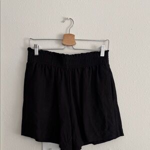 Workshop Republic Clothing Black Women's Shorts